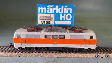 Marklin ho 3155 E locomotief DB in doos. beschikbaar voor biedingen