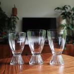 3 exclusieve Schott Zwiesel 'Lahn' glazen - vintage, Ophalen of Verzenden, Zo goed als nieuw, Overige typen