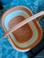 Inklapbaar voetenbad nieuw, Ophalen of Verzenden, Nieuw, Kunststof, Met handgreep