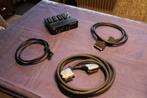 HQ Scart control box, 2x scart kabel & HDMI kabel, Audio, Tv en Foto, Audiokabels en Televisiekabels, Ophalen of Verzenden, Zo goed als nieuw