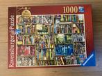 Puzzel 1000 Ravensburger The Bizarre Bookshop, Ophalen of Verzenden, 500 t/m 1500 stukjes, Gebruikt, Legpuzzel