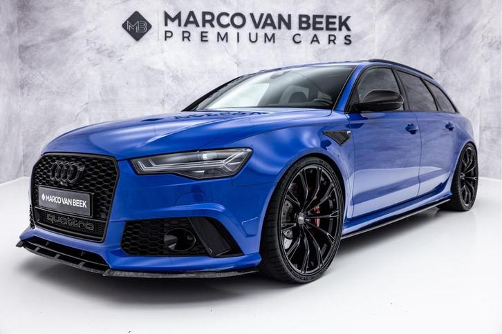 Audi RS6 Avant Nogaro 705 PK 1/150 ABT quattro | Pano | Akra, Auto's, Audi, Bedrijf, Te koop, RS6, 360° camera, 4x4, ABS, Adaptive Cruise Control