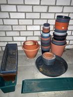 Bloempotten, plantenbakken en schotels, Ophalen, Kunststof, Gebruikt, Rond