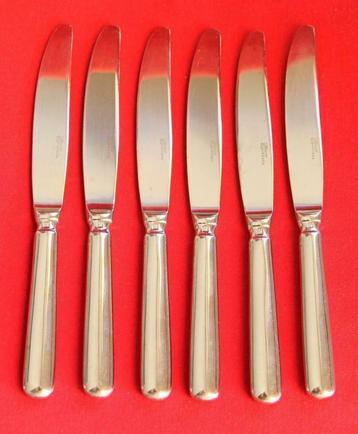 6 edelstalen messen, Saint Andrea, afmeting 21,4cm beschikbaar voor biedingen
