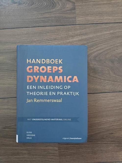 Jan Remmerswaal - Handboek groepsdynamica, Boeken, Studieboeken en Cursussen, Zo goed als nieuw, Ophalen of Verzenden