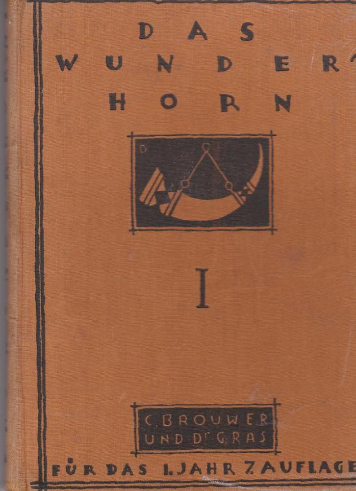 Das WunderHorn - 1929 ULO - Collectors item, Boeken, Schoolboeken, Gelezen, Duits, Overige niveaus, Ophalen of Verzenden