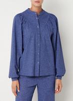 Studio anneloes benthe blouse L jeans/denim travelstof, Blauw, Ophalen of Verzenden, Zo goed als nieuw