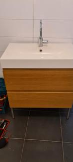 Douche meubel met grohe mengkraan, Huis en Inrichting, Badkamer | Badkamermeubels, Ophalen, Gebruikt, Minder dan 100 cm, Wastafelkast