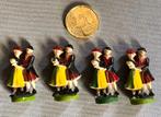 4 Poppetjes (Dansende Stellen) voor Gebruik in Koekoeksklok, Antiek en Kunst, Antiek | Klokken, Ophalen of Verzenden