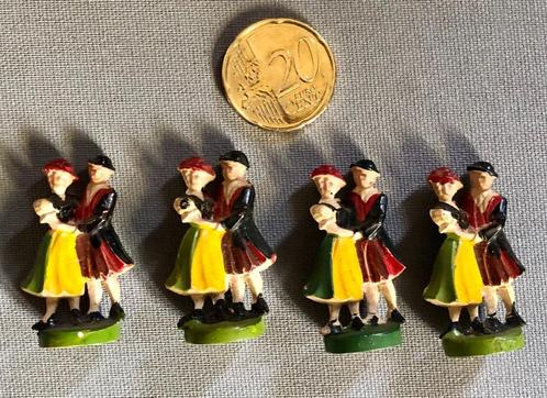 4 Poppetjes (Dansende Stellen) voor Gebruik in Koekoeksklok, Antiek en Kunst, Antiek | Klokken, Ophalen of Verzenden
