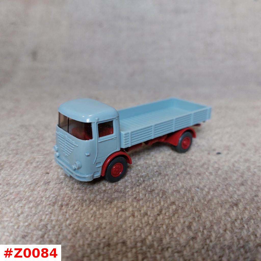 Büssing LU7 4500 vlakbed vrachtwagen Wiking 1:87 H0 in box, Ophalen of Verzenden, Zo goed als nieuw, Bus of Vrachtwagen, Wiking