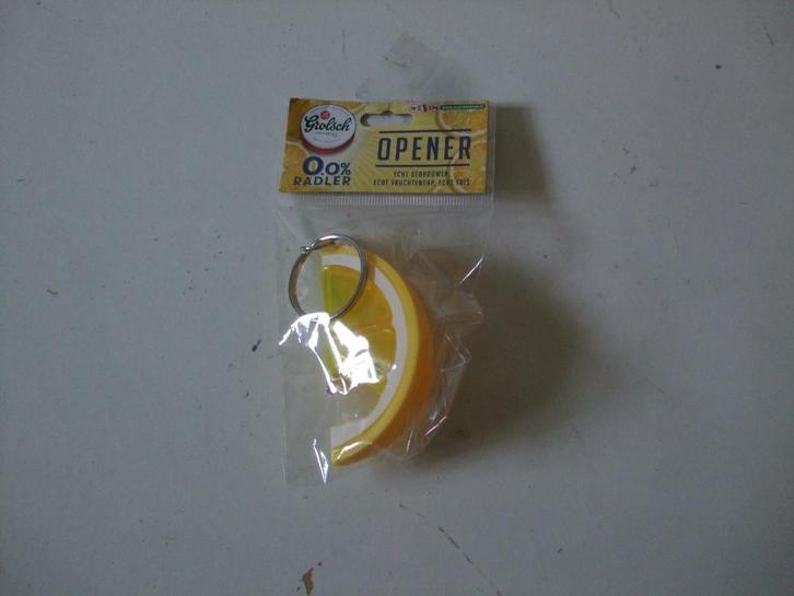 Grolsch opener / sleutelhanger) (nr.19), Verzamelen, Biermerken, Nieuw, Flesopener, Grolsch, Ophalen of Verzenden