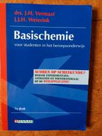 Basischemie studieboek - Deventer/Verzenden, Gelezen, Scheikunde, Ophalen of Verzenden, Drs. J.H. Vermaat, J.J.H. Weierink