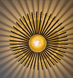 Kwantum Gyge Lamp - Goudkleurig, Huis en Inrichting, Lampen | Hanglampen, Ophalen, Zo goed als nieuw, Metaal, Minder dan 50 cm