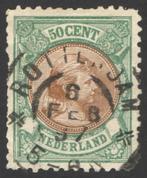 Nederland NVPH nr 45 gestempeld Koningin Wilhelmina 1896, Verzenden, T/m 1940, Gestempeld