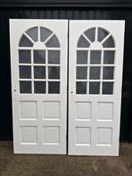 Twee binnendeuren, 82x200 en 78x200 cm, zonder beslag, Ophalen, Gebruikt, 80 tot 100 cm, Binnendeur