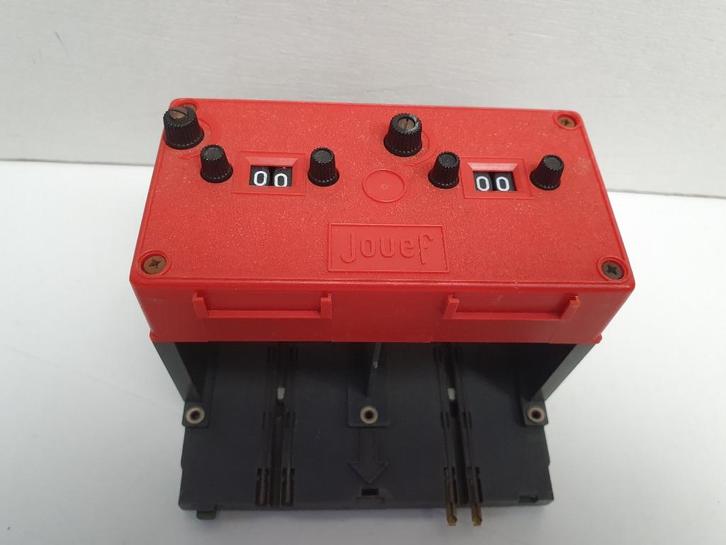 Zoldervondst JOUEF No. 381 Racebaan mech. rondenteller teab, Hobby en Vrije tijd, Modelauto's | 1:32, Gebruikt, Auto, Overige merken