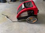 Fietskar (opvouwbaar), Fietsen en Brommers, Fietsaccessoires | Aanhangers en Karren, Ophalen, Gebruikt, Hondenkar, Opvouwbaar