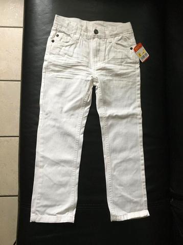 TE KOOP: witte lange broek voor meisje maat 116 NIEUW beschikbaar voor biedingen