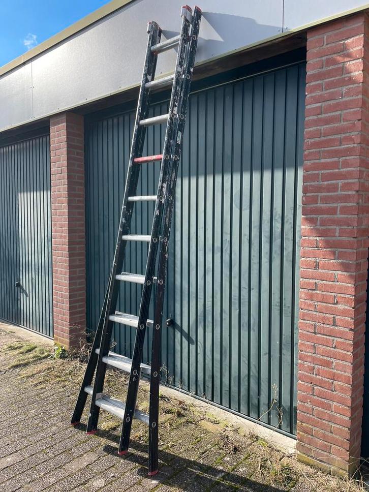 Altrex Ladder 2x10, Doe-het-zelf en Verbouw, Ladders en Trappen, Gebruikt, 4 meter of meer, Ophalen