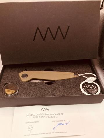 Handmade Acta Non Verba ANV Z300 Sleipner, DLC beschikbaar voor biedingen