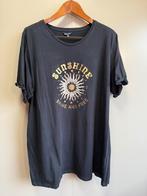 MS mode Zwart T-shirt met 'Sunshine' print - Maat XXL 50 52, Kleding | Dames, Grote Maten, Zwart, Zo goed als nieuw, MS Mode, Shirt of Top