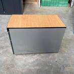 Ladeblok Ladekast Bureaukast Wielen Grijs 3-lades 42x79x55cm, Minder dan 50 cm, Gebruikt, Ladeblok, 3 of 4 laden