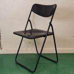 Vintage IKEA 'Ted' Niels Gammelgaard klapstoel, Huis en Inrichting, Stoelen, Gebruikt, Zwart, Vintage, Ophalen of Verzenden
