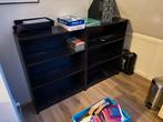 GRARIS 2 kleine zwarte Ikea Billy kasten, Ophalen, Met plank(en), Gebruikt, 50 tot 100 cm