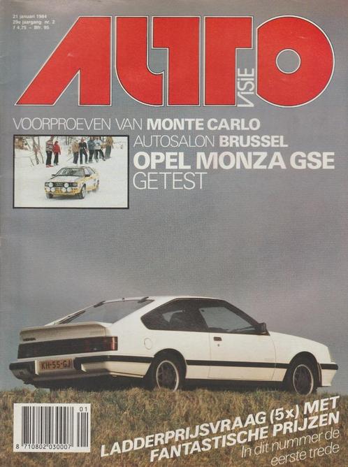 Opel Monza ( 3,0 GSE ) testen in Autovisie e.a., Boeken, Auto's | Folders en Tijdschriften, Gelezen, Opel, Ophalen of Verzenden