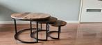 Salontafel set Goossens, Huis en Inrichting, Tafels | Salontafels, Ophalen, Gebruikt, 50 tot 100 cm, 50 tot 100 cm