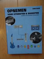 Opnemen voor gitaristen & bassisten door Coen Raad, Ophalen of Verzenden, Zo goed als nieuw, Artiest
