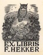 1253 Ex Libris Nederland : Thijs Mauve, 1942, Antiek en Kunst, Kunst | Etsen en Gravures, Verzenden