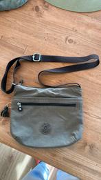 Kipling schoudertas grijs/groen, Ophalen of Verzenden, Zo goed als nieuw, Grijs, Kipling