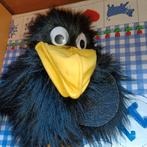 Zwarte kraai handpop vogel raaf L. Dake, Ophalen of Verzenden, Zo goed als nieuw