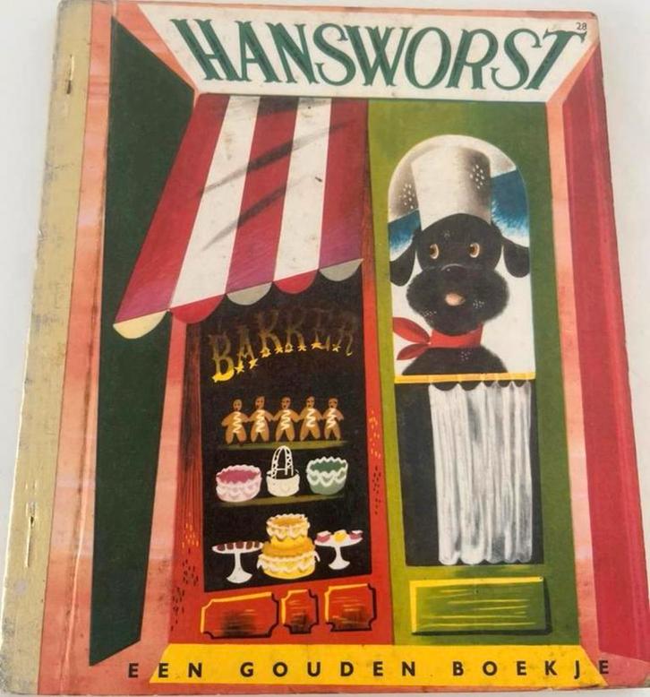 HANSWORST EEN GOUDEN BOEKJE, Boeken, Kinderboeken | Jeugd | onder 10 jaar, Gelezen, Ophalen of Verzenden