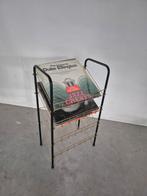 Lp vinyl vintage rek tijdschriften boeken metaal., Ophalen of Verzenden, Onbekend, Onbekend, Onbekend