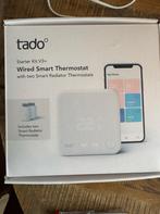 Tado bedrade thermostaat + draadloze ontvanger, Ophalen of Verzenden, Slimme thermostaat, Zo goed als nieuw