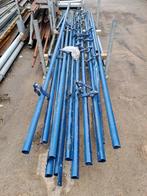 11 aluminium leuningen buizen 4,80 m €15 per buis, Ophalen, Gebruikt, Aluminium, Overige typen