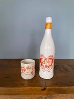 Oranjebitterfles en beker Troonswisseling 1980, Ophalen of Verzenden