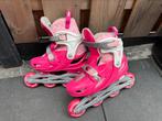 Roze skeelers maat 32-35 – verstelbaar, Ophalen, Verstelbaar, Gebruikt, Kinderen
