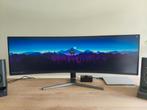 Samsung 49 inch ultra wide QLED monitor, 3 tot 5 ms, 101 t/m 150 Hz, VA, DisplayPort