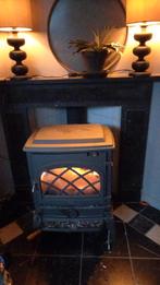 DOVRE DUURZAME KACHEL GIETIJZER, Huis en Inrichting, Kachels, Ophalen, Zo goed als nieuw, Hout, Houtkachel