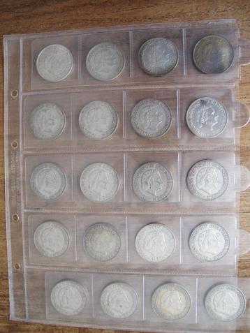 25 munten 2.5 gulden Juliana periode 1959-1966 beschikbaar voor biedingen
