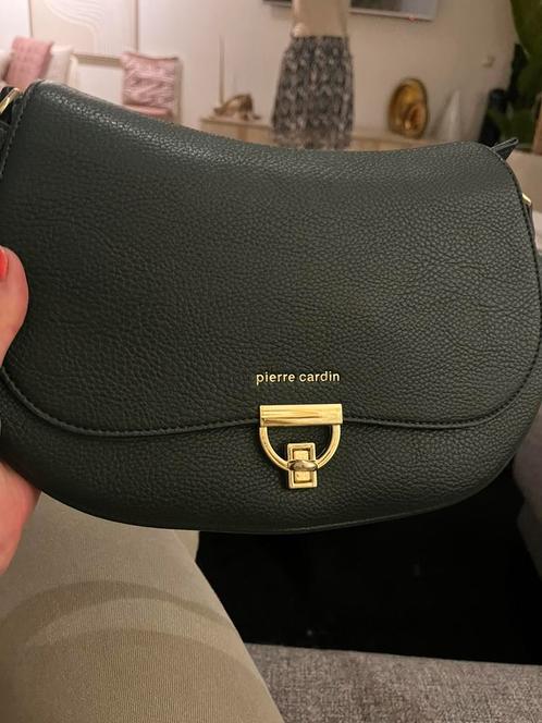 PIERRE CARDIN groene PU tas met goud kleurige details, Sieraden, Tassen en Uiterlijk, Tassen | Schoudertassen, Nieuw, Overige merken