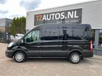 Ford Transit 310 2.0 TDCI L2 H2 Automaat/Standkachel/Omvorme, 4 cilinders, Zwart, Origineel Nederlands, Bedrijf