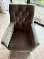Drie eetkamerstoelen en bankje (zonder tafel), Huis en Inrichting, Fauteuils, Ophalen, Zo goed als nieuw, Minder dan 75 cm, Stof