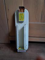 Vintage Brabantia luciferdoosje houder hoogte 30 cm, Antiek en Kunst, Ophalen of Verzenden