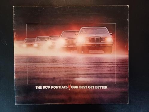 PONTIAC 1979 dealer brochure folder origineel U.S.A., Boeken, Auto's | Folders en Tijdschriften, Gelezen, Overige merken, Ophalen of Verzenden