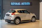 Nissan Juke 1.6 Acenta | NAVI | AIRCO | CRUISE | TREKHAAK |, Auto's, Voorwielaandrijving, Euro 5, Stof, 4 cilinders